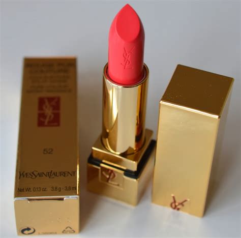 ysl lipstick rouge pur couture 52|YSL rouge pur couture shades.